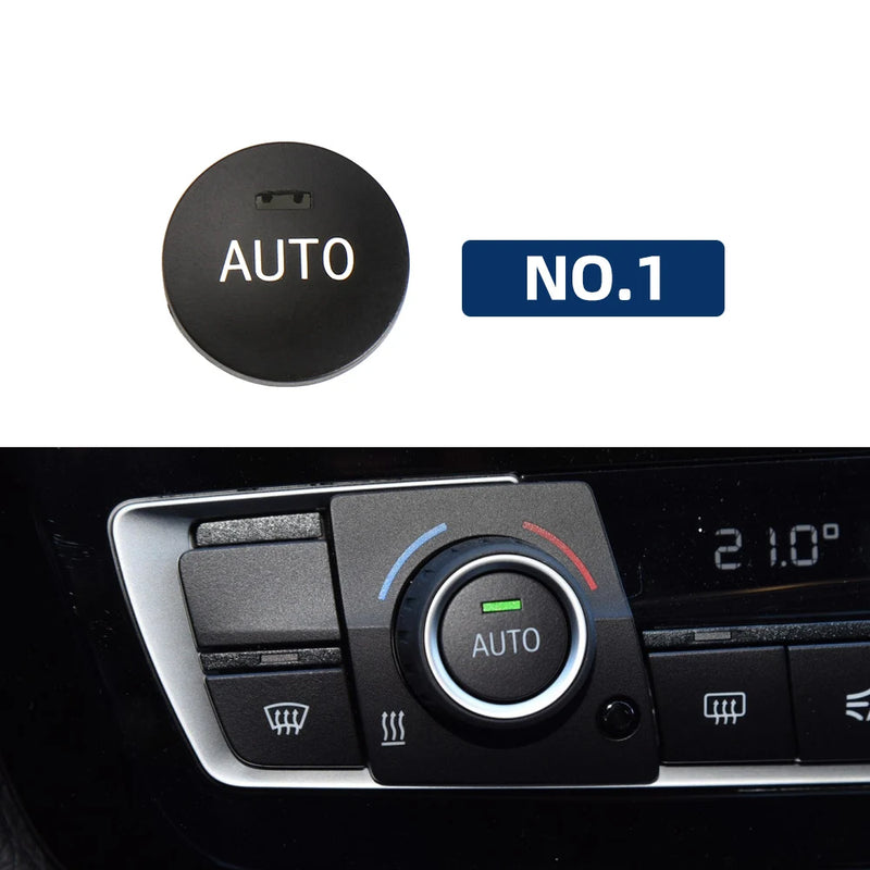 Cache-Boutons de Climatisation BMW Série 3 X1 F30 F20 E90 — exemple de montage
