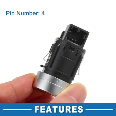 Bouton de Démarrage Sans Clé Volkswagen Golf 7 MK7 2013-2017