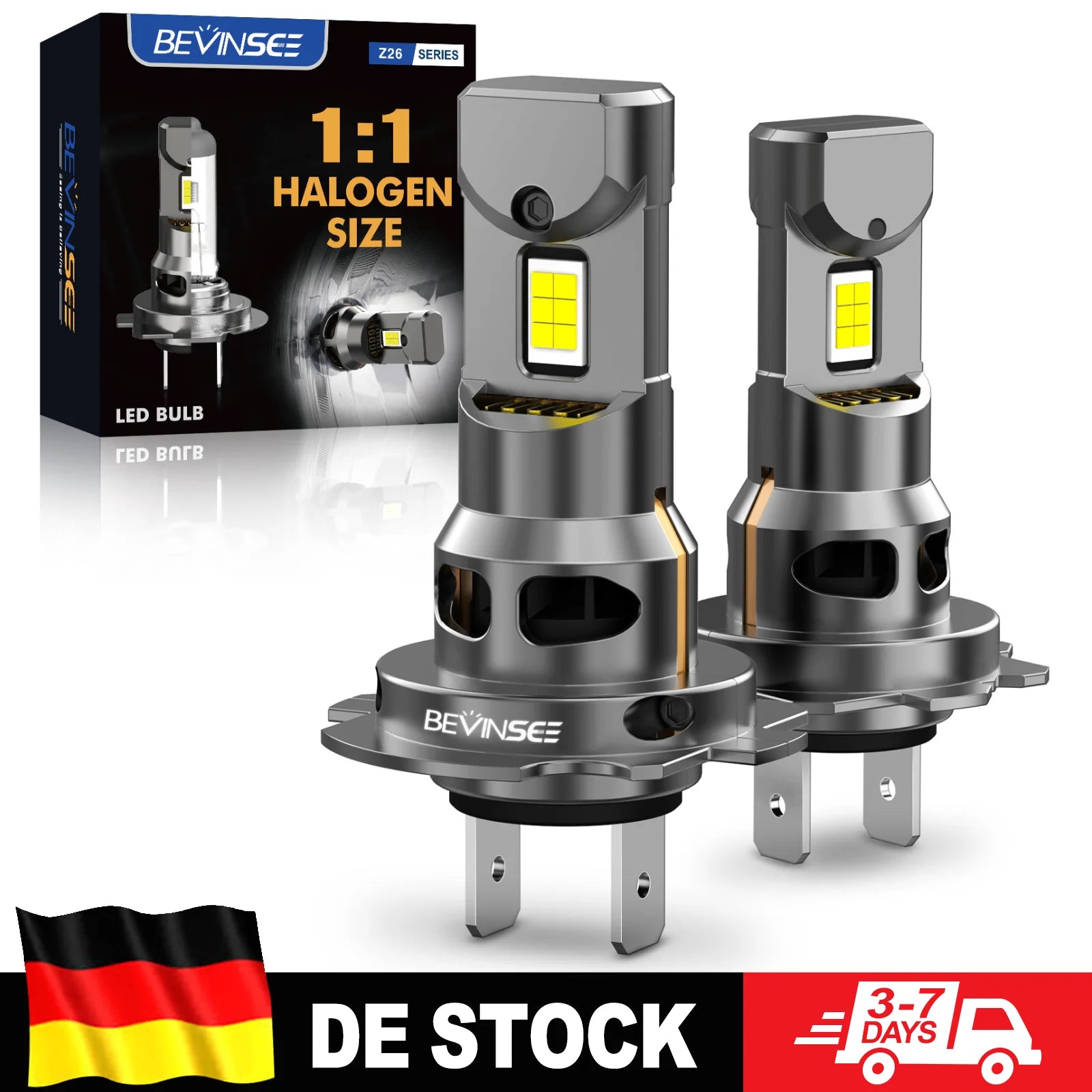 Ampoule LED BMW H7 70W 12000LM Canbus 6000K