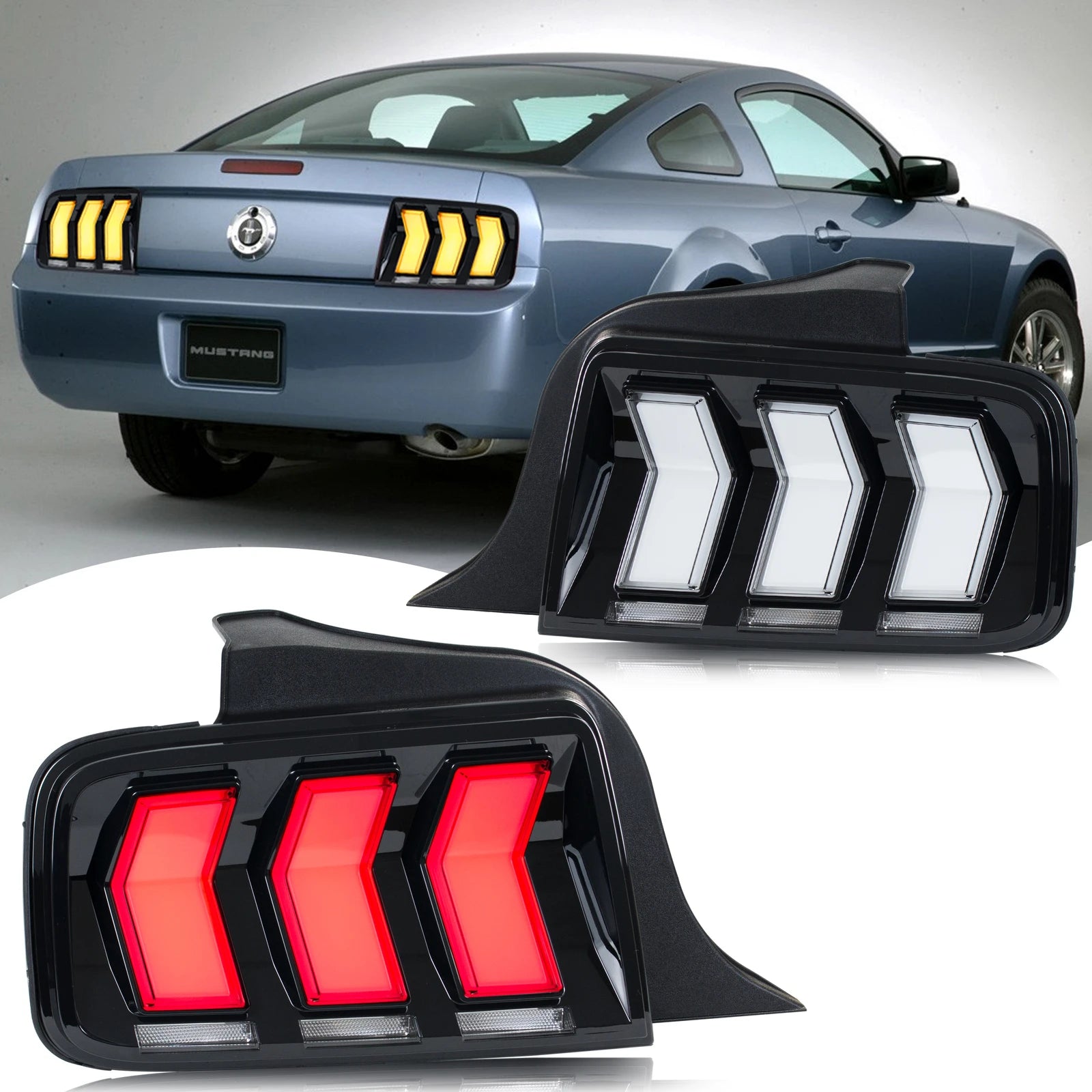 Feux Arrière LED Ford Mustang S197 2005-2009