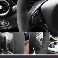 Couvre Volant Alcantara Mercedes W205 R231 GLA 45 — vue de profil