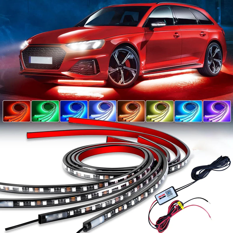 Éclairage d'Ambiance LED RGB Extérieur Étanche 12V