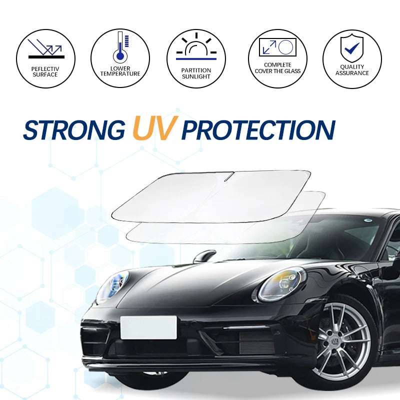 Pare-Soleil Pare-Brise Porsche 911 991 997 996