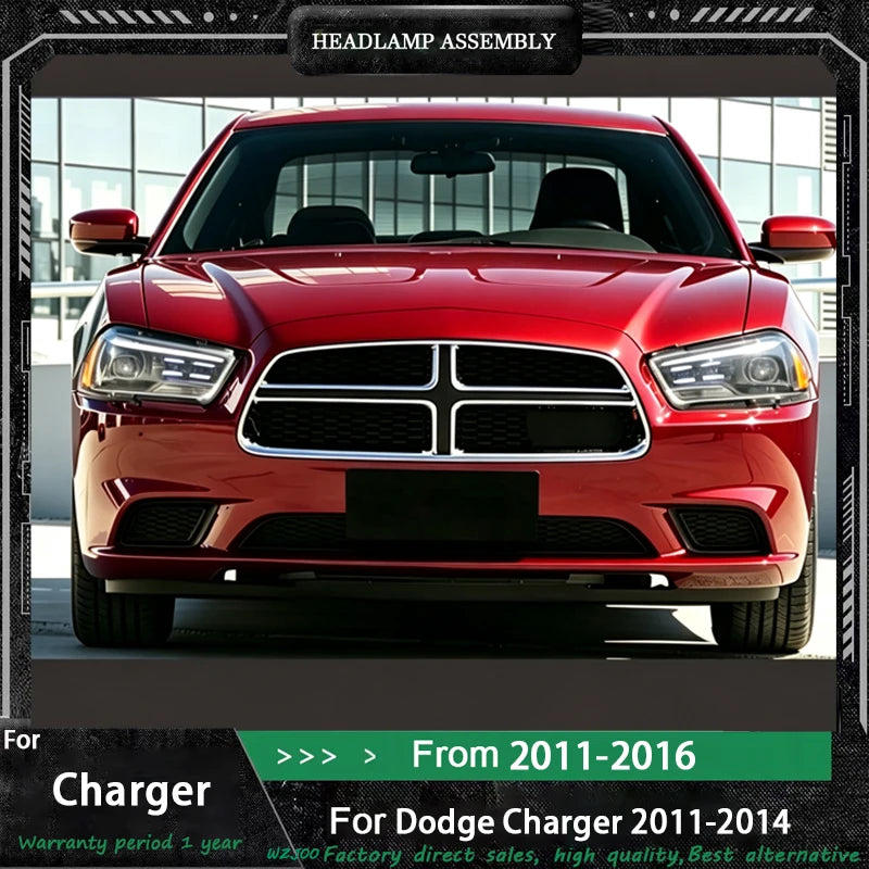 Phares LED Dodge Charger 2011-2014