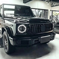Calandre Avant Style GT Noir Brillant ou Chromée Mercedes-Benz Classe G W463 2004-2018 Ancien Modèle