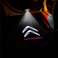 Projecteur Porte Citroën LED, Lot de 2, Remplacement Direct, C1 C2 C3 C4 C5 Berlingo