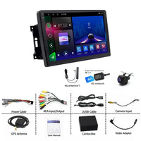 Autoradio Android 10 Pouces Jeep Wrangler JK 2007-2016 CarPlay et Android Auto Sans Fil GPS