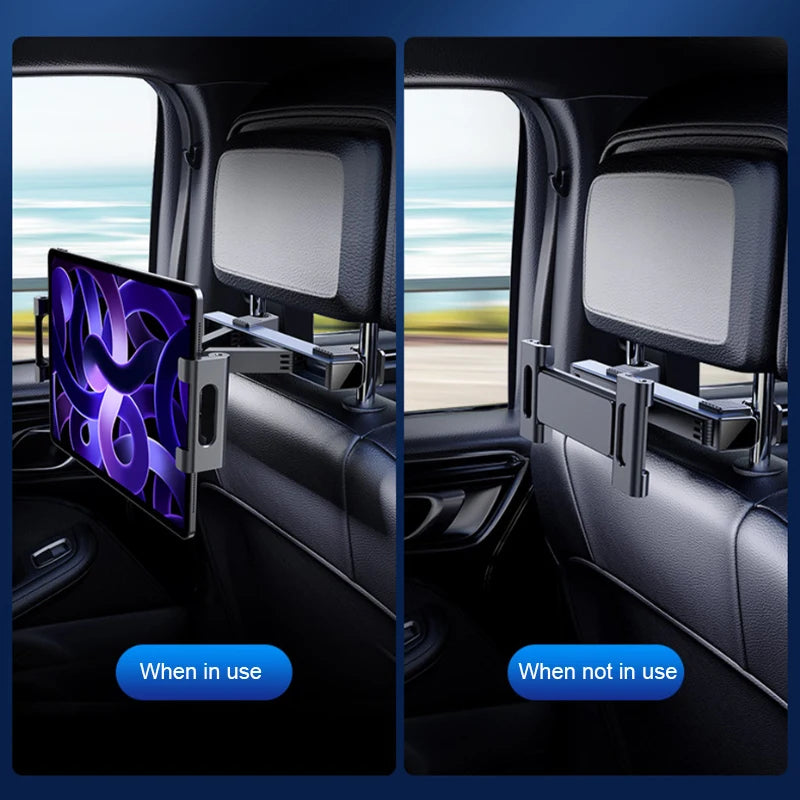 Support Téléphone Tablette SEAMETAL Siège Arrière Voiture