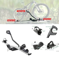 Porte-Vélo de Toit en Alliage d'Aluminium pour VTT et Vélo de Route avec Verrouillage Antivol, 6 Versions