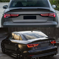 Becquet Audi A3 S3 RS3 Berline 2014-2020 — vue d'ensemble