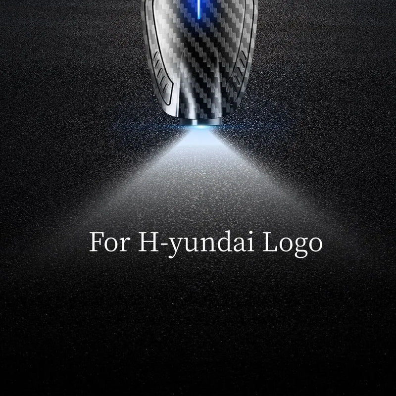 Projecteur Logo Porte Hyundai N LED Sans Fil Rechargeable USB