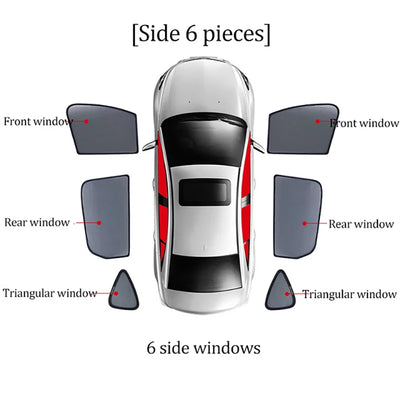 Pare-Soleil Magnétique Subaru Outback 2021-2024