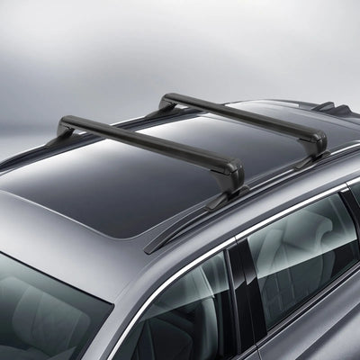 Barres de Toit Transversales Aluminium Réglables Antivol