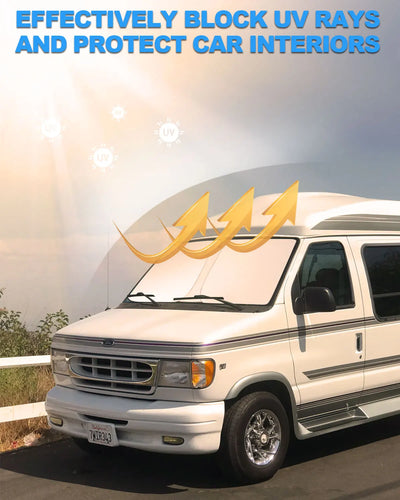 Pare-Soleil Pare-Brise Ford Econoline E-150 E-350