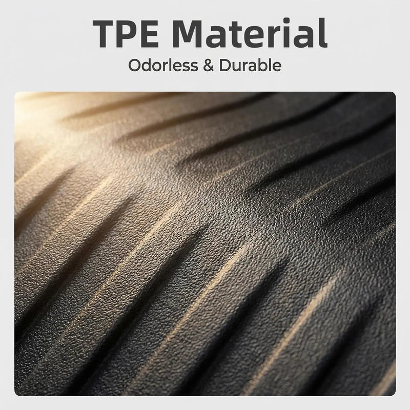 Tapis de Sol Tesla Model 3 Highland 2024-2026 TPE Ensemble 3 à 12 Pièces Simple ou Double Couche