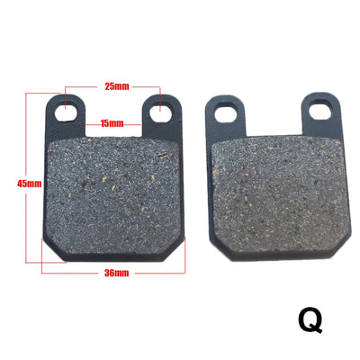 Plaquettes de Frein Moto Quad ATV Scooter 50-250cc