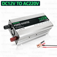 12V 220V Autotransformator Wechselrichter 1000 bis 2200 W