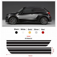 Autocollant Bande Latérale MINI Cooper Clubman F54 F55 F60 — gros plan