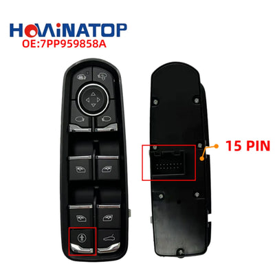 Bouton Lève-Vitre Porsche Cayenne Panamera Macan 2011-2018