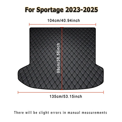 Tapis de Coffre Kia Sportage 2007-2025 Sur Mesure