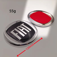 Emblème Fiat 500 Abarth Logo 85 95 100 120 mm pour l'Avant et le Coffre Arrière Autocollant