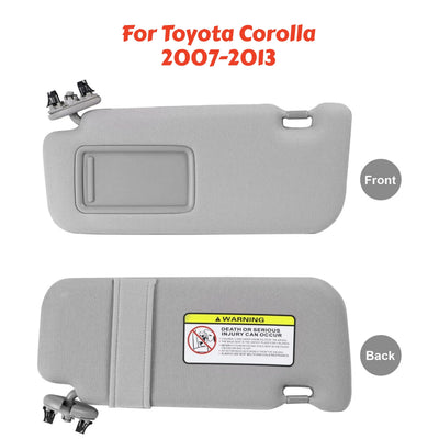 Pare-Soleil Toyota Corolla 2001-2019 Côté Conducteur ou Passager