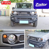 Calandre Avant Suzuki Jimny JB64 JB74 en ABS Style Tout-Terrain Grille en Maille 4 Modèles A B C D