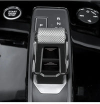 Pommeau de Vitesse Audi A3 8Y Sélecteur Style Sport Noir et Argent, Boîte Automatique 2020+