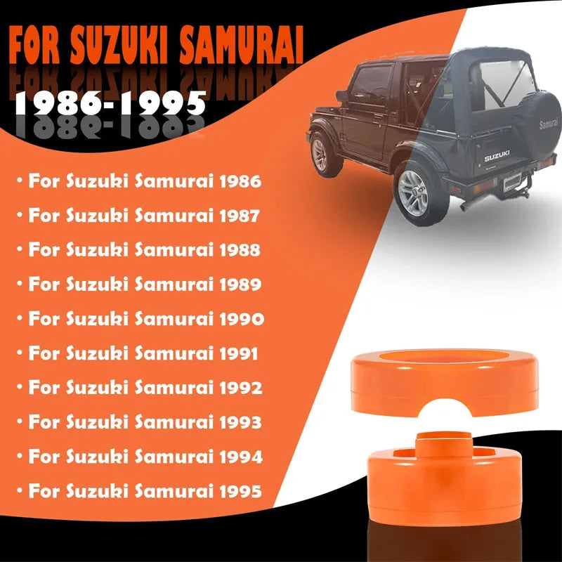 Silent Blocs Polyuréthane Levier de Vitesses et Boîte de Transfert Suzuki Samurai 1986-1995