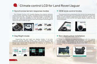 Autoradio Android 14 Land Rover Discovery 4 LR4 2009-2016 Navigation GPS avec Écran de Climatisation