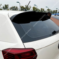 Becquet de Toit Volkswagen Polo 6 MK6 2018-2025 Style GTI, Noir Brillant ABS, hors GTI et R-Line