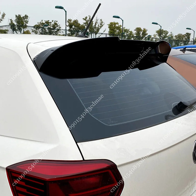 Becquet de Toit Volkswagen Polo 6 MK6 2018-2025 Style GTI, Noir Brillant ABS, hors GTI et R-Line