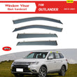 Déflecteur de Vitre Mitsubishi Outlander 2013-2023 Kit 4 Pièces