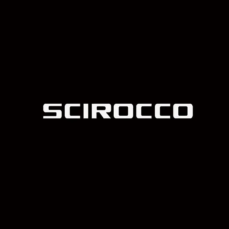 Projecteur Logo Porte Volkswagen Scirocco LED 9 Motifs 2 Pièces