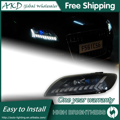 Phares LED Avant Audi Q7 2006-2015