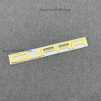Lettres CUPRA 3D 23,5 cm, Emblème Adhésif pour Formentor, Leon, Born, Tavascan, Ateca, 5 Coloris