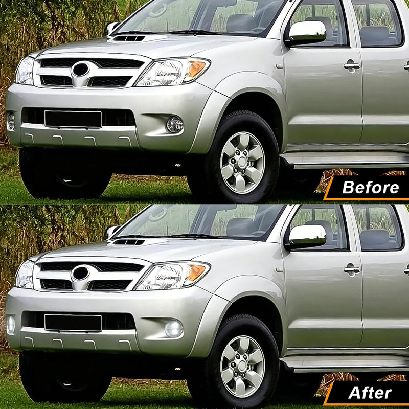Feux Antibrouillard LED Toyota Hilux 2005-2009 RAV4 2004-2005 Feux de Jour Avant 12V