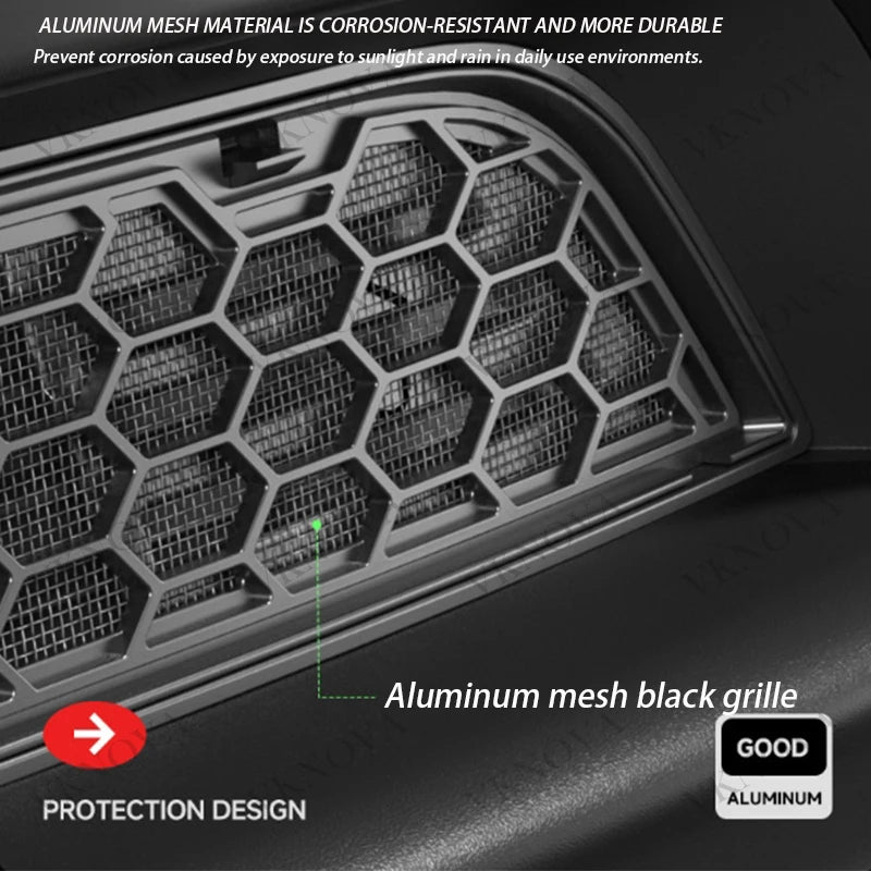 Filet Anti-Insectes Aluminium Tesla Model 3 Highland 2025-2026 Calandre Inférieure, Kit 2 en 1 ou Pièce Seule