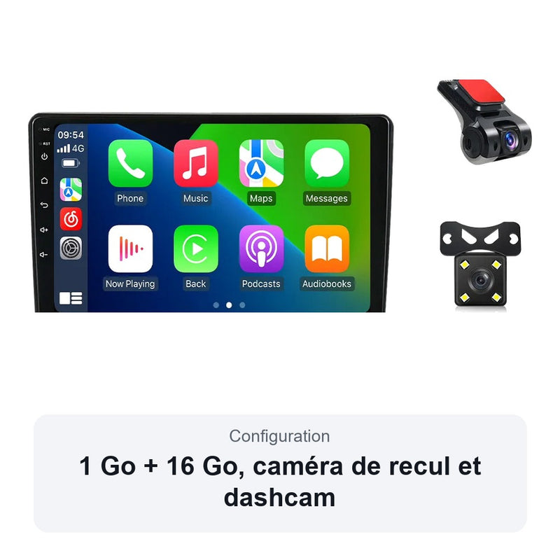 Autoradio CarPlay Peugeot 308 2013-2017 Écran 9 Pouces