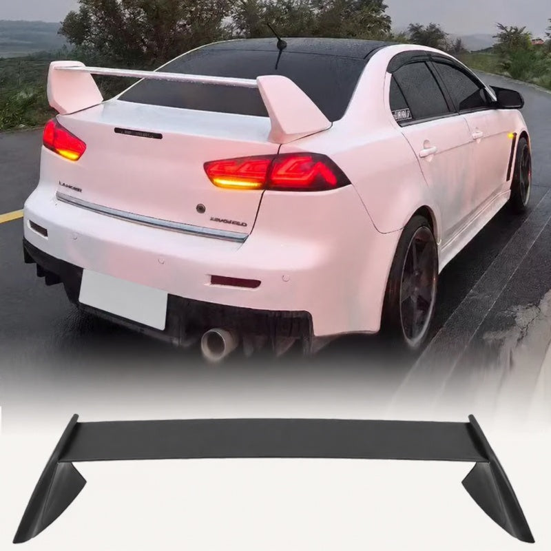 Aileron Arrière Mitsubishi Lancer EVO 2008-2015 en ABS Style GT Becquet de Coffre Tuning