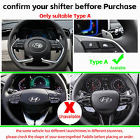 Steering Wheel Paddle Shifters Hyundai Elantra Sonata Tucson Adhesive ABS