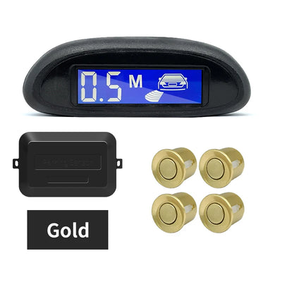 Radar de Recul Hippcron Parktronic 4 Capteurs LCD