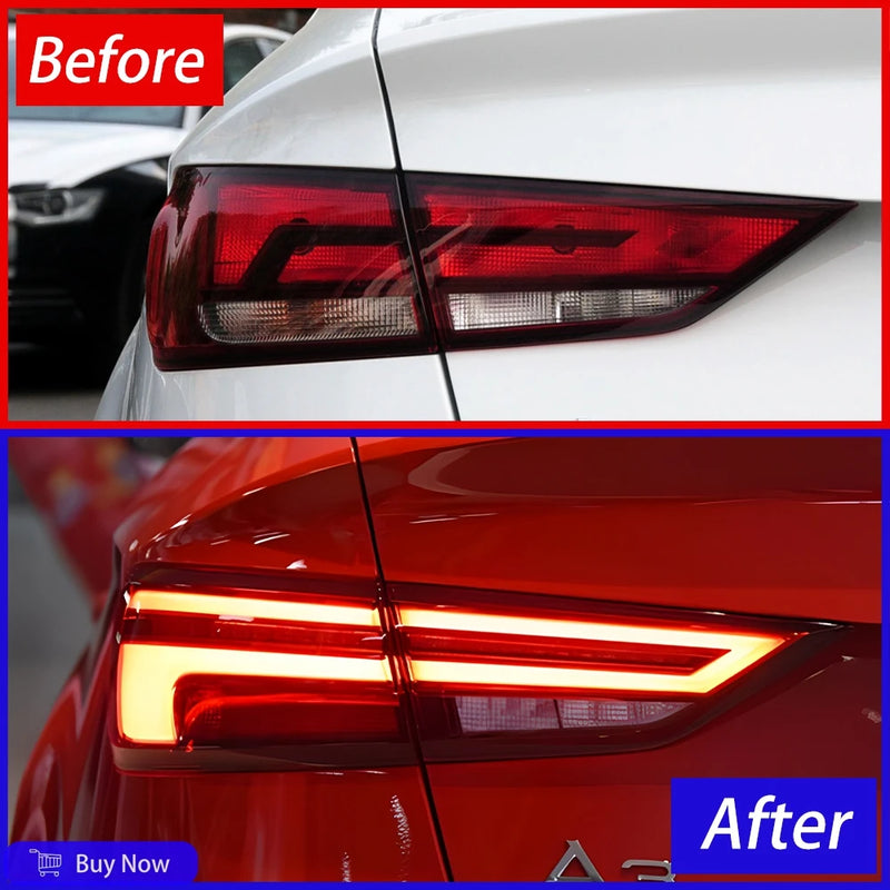 Feux Arrière LED Audi A3 2013-2020 Dynamiques S-Line