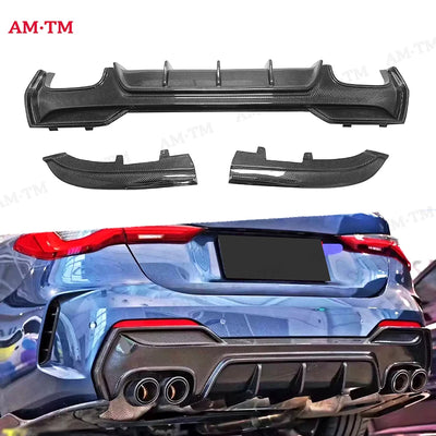 Diffuseur Pare-Chocs Arrière Carbone BMW Série 4 G22 G23