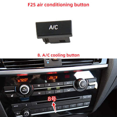 Bouton de Climatisation BMW X3 F25 X4 F26 2011-2017