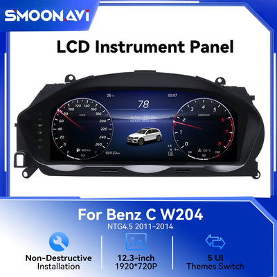 Tableau de Bord Numérique Mercedes Classe C W204 NTG4.5