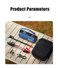 Booster de Batterie Voiture TS03 avec Compresseur d'Air et Lampe