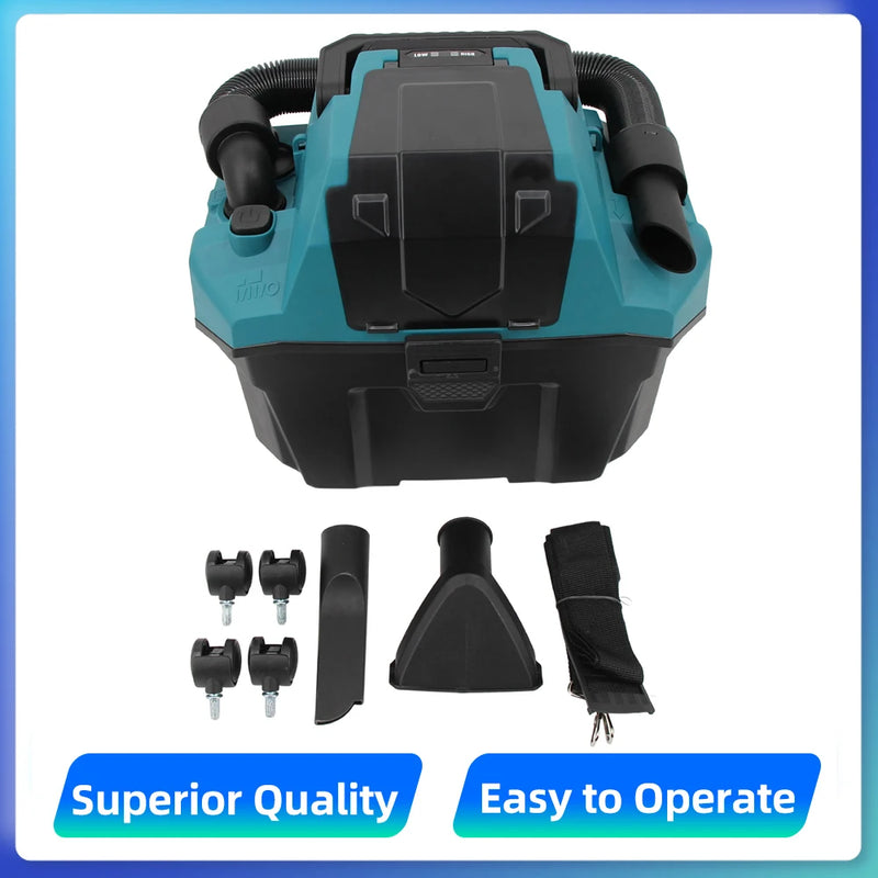 Aspirateur Podofo 200 W Sans Fil Eau et Poussière 8 L + 3 L pour Voiture, Maison et Animaux
