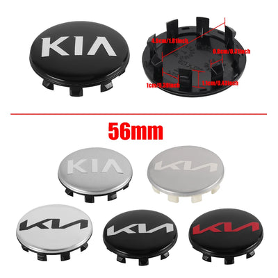 Cache-Moyeux Kia Sportage Rio Ceed 56mm 65mm