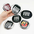 Emblème Logo Fiat 500 Panda Tipo Abarth Strada 600 500L Mobi en ABS 75 85 95 100 120 mm Avant et Arrière